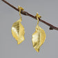 Mori Bear Stud Earrings in 925 Sterling Silver - Autumn Leaves